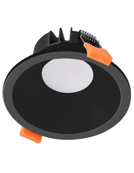HV5528D2W-BLK - HV5528D2W-Black - Gleam Black Fixed Dim to Warm LED Downlight