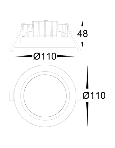 HV5522T-WHT - HV5522T-White | HV5522T-White-24V - HV5522T-WHT