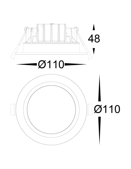 HV5522T-WHT - HV5522T-White | HV5522T-White-24V - HV5522T-WHT