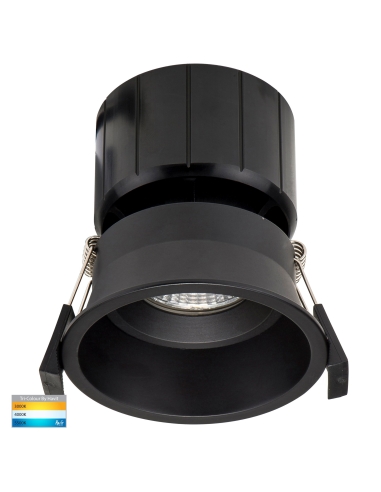 HV5513T-BLK - HV5513T-Black - Prime Black Fixed Deep LED Downlight