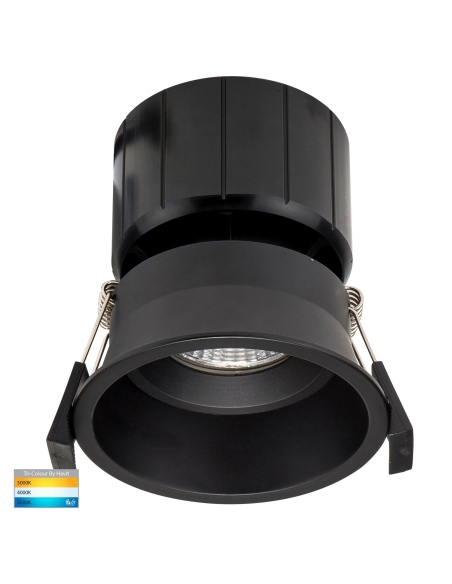 HV5513T-BLK - HV5513T-Black - Prime Black Fixed Deep LED Downlight