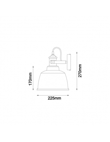 ALTA1W - ALTA Interior Adjustable Bell With ALTA1W
