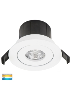 White Tilt Downlight 90mm CutoutHV5512T-WHT