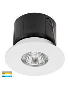 White Fixed Downlight 70mm CutoutHV5511T-WHT