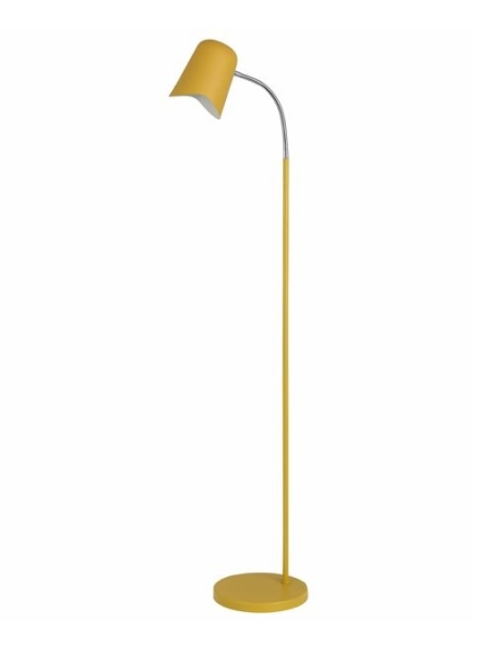 PASTEL28FL - PASTEL Scandinavian Iron Slim Floor Lamps - Off Foot Switch Not Suitable For Dimming Base: Ø250mm Pastel Pendant...