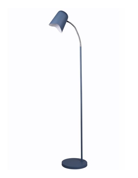 PASTEL27FL - PASTEL Scandinavian Iron Slim Floor Lamps - Off Foot Switch Not Suitable For Dimming Base: Ø250mm Pastel Pendant...