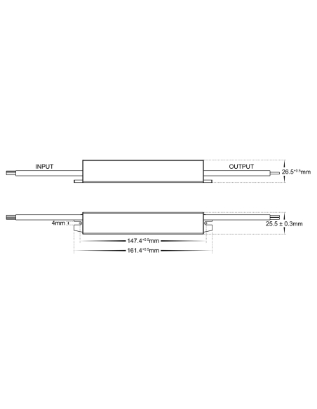 HV9651 - 20W 12v Weatherproof LED DriverHV9651