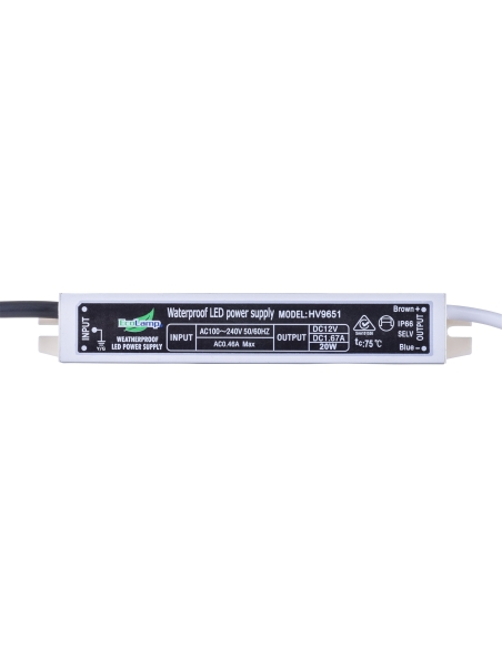 HV9651 - 20W 12v Weatherproof LED DriverHV9651