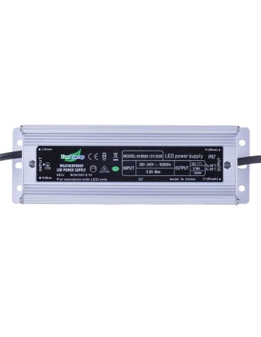 HV9658-12V100W - 100W Weatherproof LED DriverHV9658-12V100W