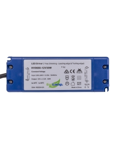 12v DC IP20 Triac Dimmable LED DriverHV9660-12V30W