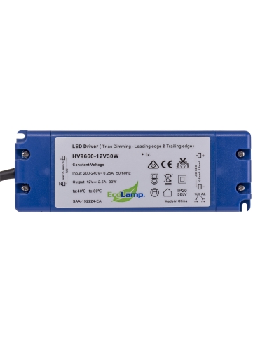 24v DC IP20 Triac Dimmable LED Driver