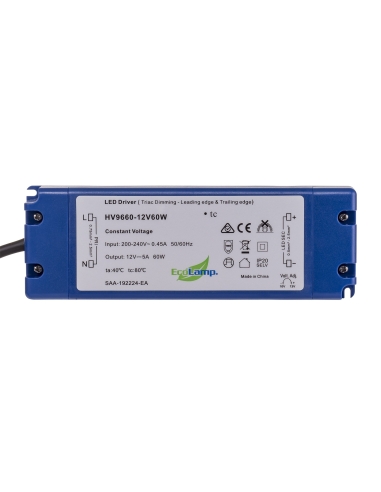 12v DC IP20 Triac Dimmable LED Driver