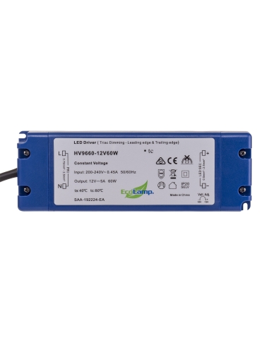 60W Indoor Dimmable LED Driver