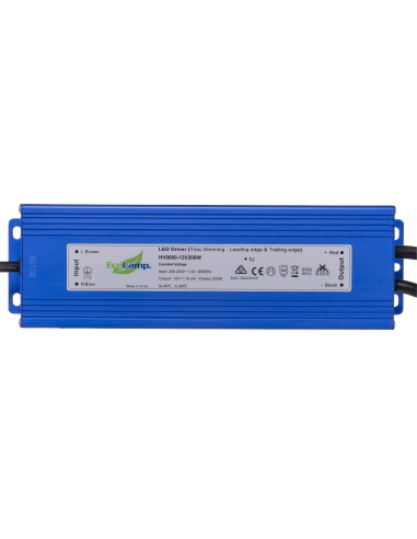 200W Weatherproof Dimmable LED Driver
