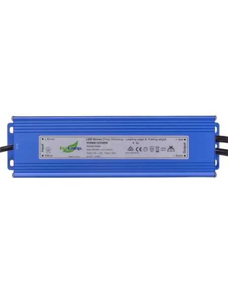 HV9660-12V300W - 300W Weatherproof Dimmable LED Driver
