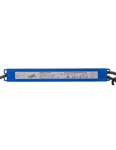 12v DC IP66 TRIAC + 0/1-10V 2 in 1 Dimmable LED Driver