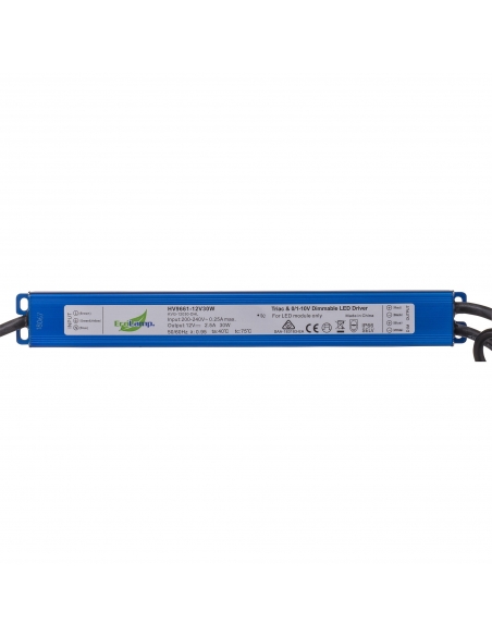 HV9661-24V30W - 30W Triac + 0-1/10v Dimmable LED Driver