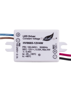 12v DC IP65 LED Strip DriverHV9665-12V4W