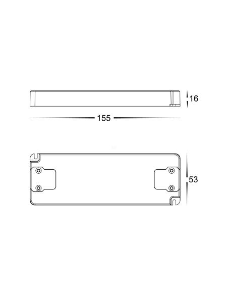 HV9666-24V30W - 30W Indoor IP20 Constant Voltage HV9666-24V30W