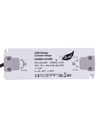 HV9666-24V30W - 30W Indoor IP20 Constant Voltage HV9666-24V30W