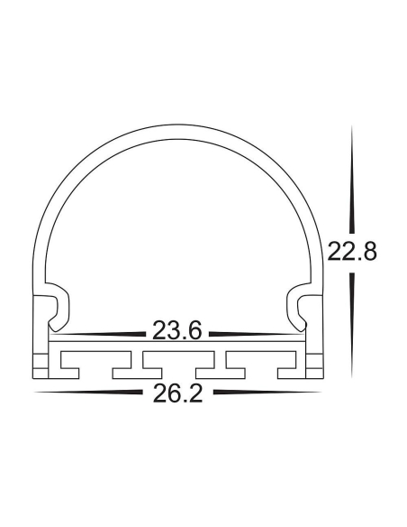 HV9690-2618-3M - HV9690-2618 - Shallow Square HV9690-2618-3M