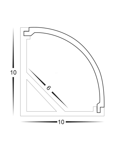 HV9691-1010-3M - HV9691-1010 - Micro Corner HV9691-1010-3M