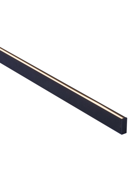 HV9693-1045-BLK - HV9693-1045-Black - Suspended Black Aluminium Profile