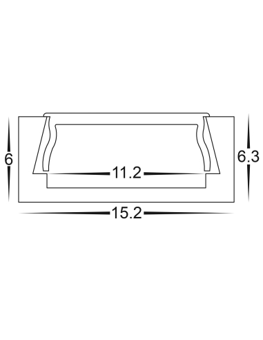 HV9693-1506-3M - HV9693-1506 - Shallow Square HV9693-1506-3M