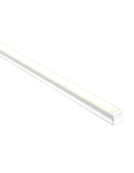HV9693-1815-WHT-3M - HV9693-1815-White - Deep White Square Aluminium Profile - 3m Length