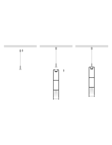 HV9693-1896-WHT - HV9693-1896-White - Suspended HV9693-1896-WHT