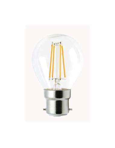 CLA Lighting Light Globe LED Dimm Filament 4W F/RND BC 2700K clr 360D 400lm - CF30DIM