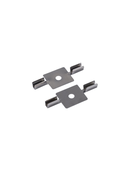 White Square Aluminium Profile with Standard HV9693-2025-WHT-3M
