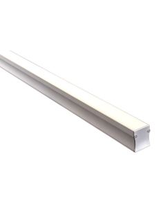 Deep Square Aluminium Profile with Standard Diffuser per HV9693-2320