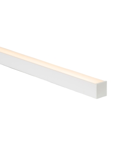 Deep White Square Aluminium Profile with Standard Diffuser HV9693-3537-WHT