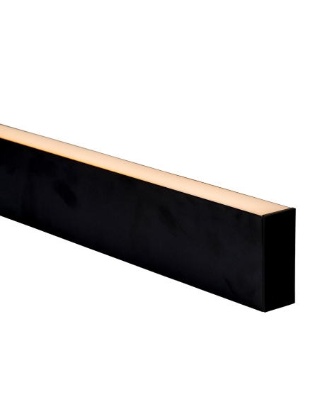 HV9693-3890-BLK - HV9693-3890-Black - Black Deep Square Aluminium Profile