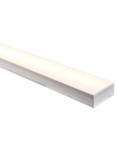 Large Deep Square Aluminium Profile with Standard Diffuser HV9693-8035-3M