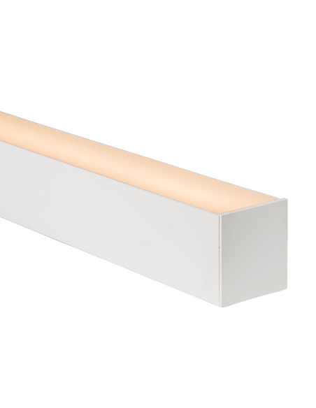 HV9693-8090-WHT - HV9693-8090-White - Large Deep Square White Aluminium Profile