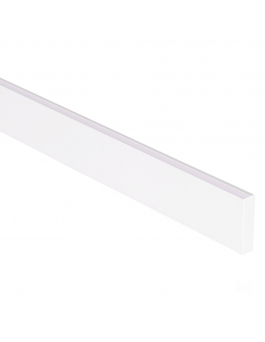 White Side Mounted Aluminium Profile with HV9694-1145-WHT