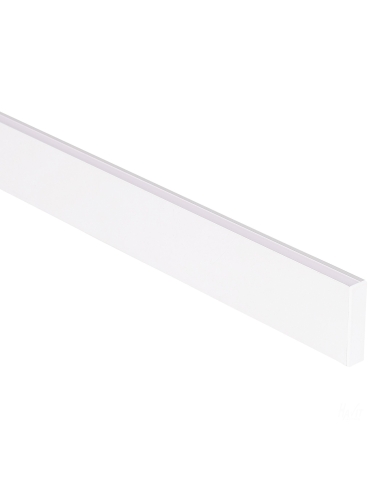 White Side Mounted Aluminium Profile with HV9694-1145-WHT-3M