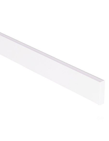 White Side Mounted Aluminium Profile with HV9694-1145-WHT-3M