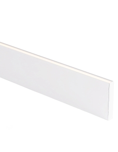 White Up & Down Side Mounted Aluminium Profile with HV9694-1170-WHT