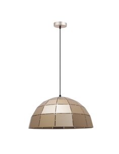 ARMIS Champagne Gold Tiled Dome ES 72W Pendant - ARMIS8ARMIS8