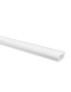 Shallow Winged Aluminium Profile with Standard Diffuser - HV9699-2308-2M