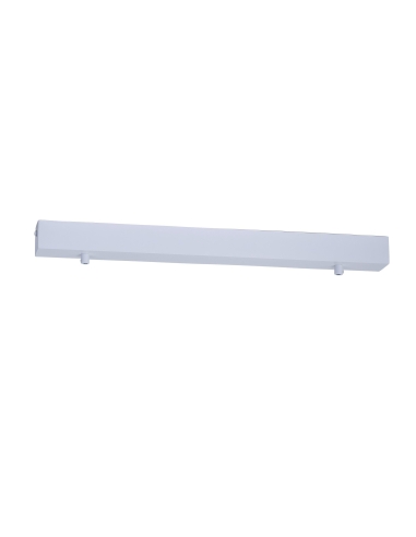 500mm Surface Mounted Rectangular Canopy White