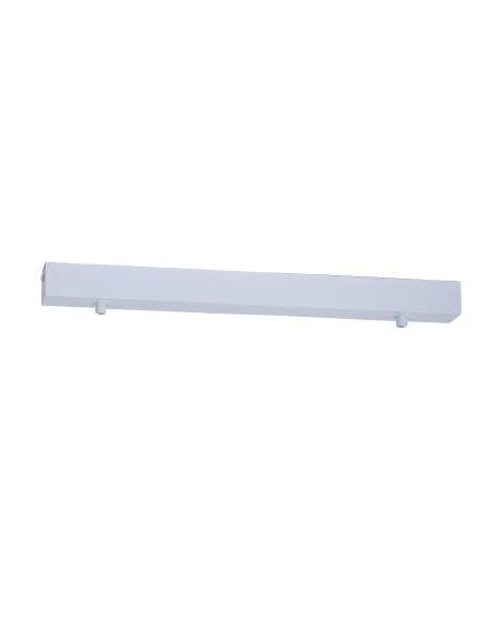 HV9705-5050-WHT - HV9705-5050-White- 500mm Rectangle Surface Mounted White Pendant Canopy