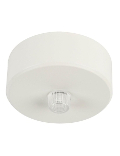 70mm Surface Mounted Round Canopy WhiteHV9705-7023-WHT