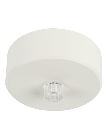 70mm Surface Mounted Round Canopy White