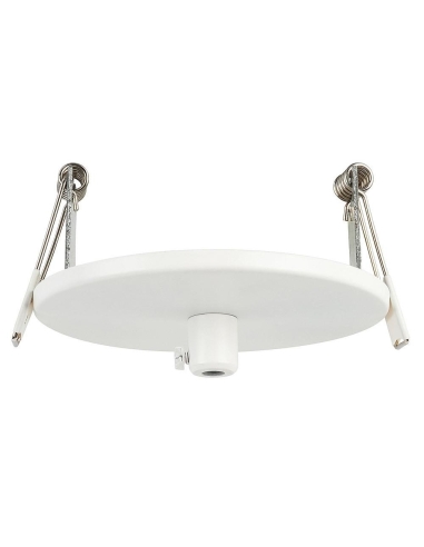 HV9705-9005-WHT-RND - HV9705-9005-White-Round - 100mm Round Recessed Canopy White
