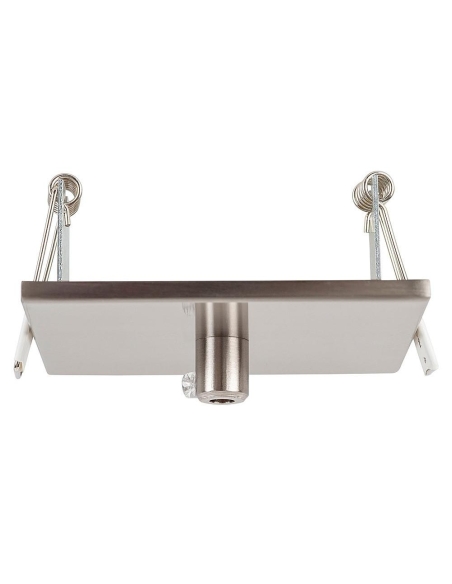 HV9705-9005-SCH-SQ - HV9705-9005-SCH-Square - 100mm Square Rescessed Canopy Satin Chrome