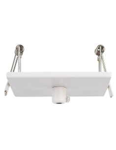 100mm Recessed Square Canopy White 90mm cutoutHV9705-9005-WHT-SQ